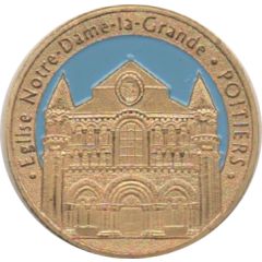 Token - Souvenirs et Patrimoine Poitiers - Eglise Notre-Dame-la-Grande