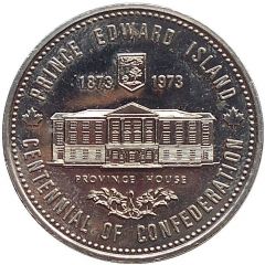 Medal - Centenary of Confederation Prince Edward Island