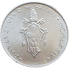 1 Lira - Pavlvs VI - FAO
