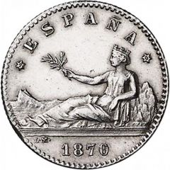 50 Centimos - Provisional Government
