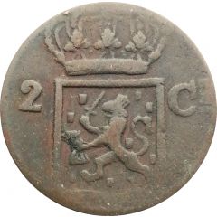 2 Cents/Duits - Willem I