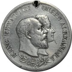 Medal - Edward VII & Alexandra Coronation Borough of Battersea