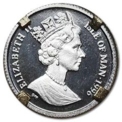 1/25 Crown - Elizabeth II Burmese Cat, Platinum