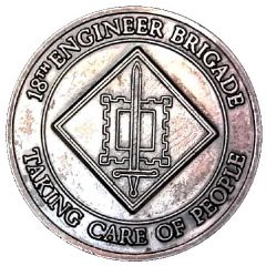 Challenge Coin - 18th Engineer Brigade