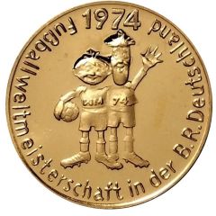 Medal - FIFA World Cup 1974 Mascots