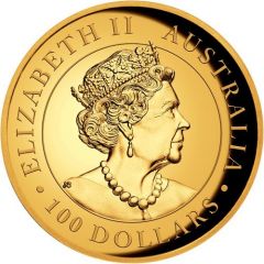 100 Dollars - Elizabeth II 6th Portrait - Koala - Gold Bullion Coin