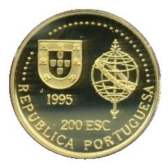 200 Escudos Australia, Gold