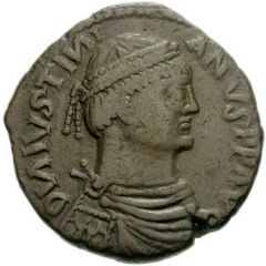 40 Nummi - Justinian I Rome, ✶M✶ A
