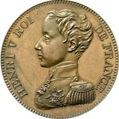 Module de 5 Francs 1830 - Henri V