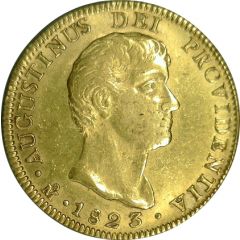 8 Escudos - Agustín I