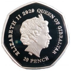 20 Pence - Elizabeth II UEFA Euro 2020 - France