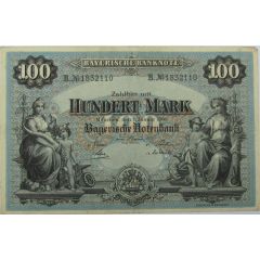 100 Mark Bayerische Notenbank