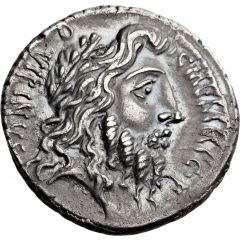 Denarius Memmia: Gaius Memmius, C•MEMMI•C•F QVIRINVS / MEMMIVS•AED•CERIALIA•PREIMVS•FECIT