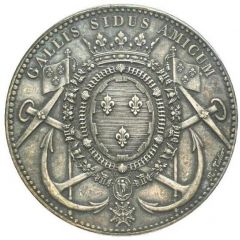 5 Francs - Louis XVIII La Rochelle Mint Visit