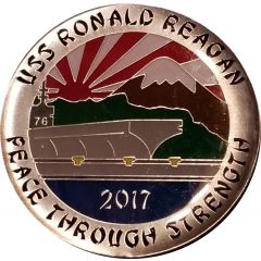 Medallion - U.S.S. Ronald Reagan CVN-76