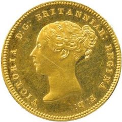 4 Pence - Victoria 1st portrait, Maundy, Gold proof