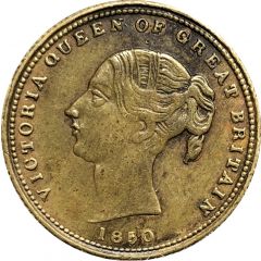 1/2 Sovereign - Victoria The Prince of Wales Model