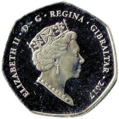 50 Pence - Elizabeth II Christmas