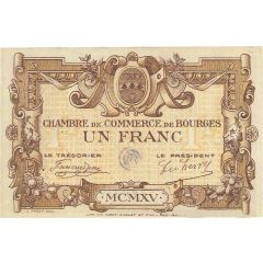 1 Franc - Chambre de Commerce de Bourges [18]