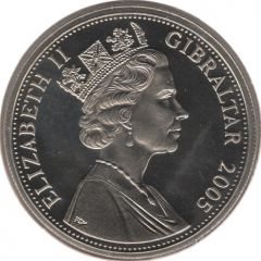 1 Crown - Elizabeth II Death of Horatio Nelson