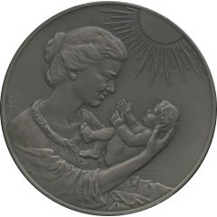 Medal - Born in Leningrad for girls