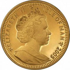 1 Crown - Elizabeth II Himalayan Cat, Gold Issue