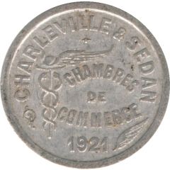 10 Centimes - Chambres de Commerce - Charleville and Sedan [08]