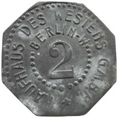 2 Pfennig - Berlin Kaufhaus des Westens GmbH