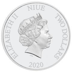 2 Dollars - Elizabeth II Hogwarts Castle