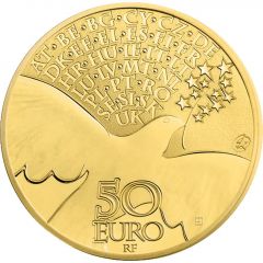 50 Euros 70 years of peace in Europe