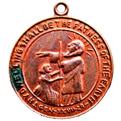 Good Luck Medal - The Home Journal And Home Magazine
