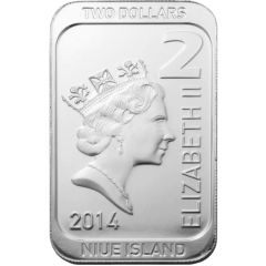 2 Dollars - Elizabeth II Scottsdale Silver