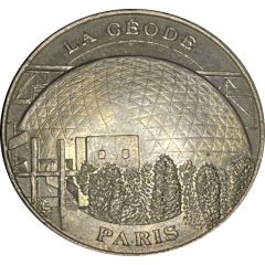 Jeton souvenir - Monnaie de Paris - La Géode