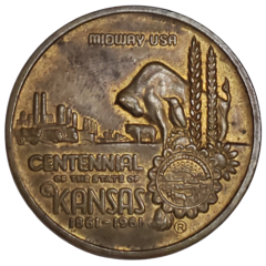Token - Kansas Centennial Ford County