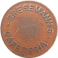 25 Spillemærke - Bresemann's Cafeteria