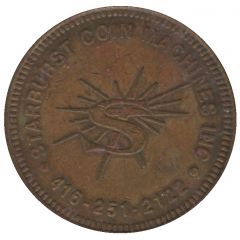 Token - Starburst Coin Machines Inc. Toronto, Ontario