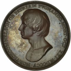 Medal - George III Lord Nelson, T. Webb, bronze