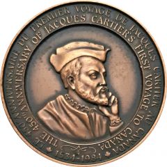 Medal - Jacques Cartier