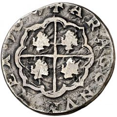 2 Reales - Philipus III with beaded circle