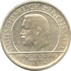 3 Reichsmark Weimar Constitution