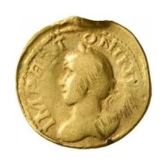 1 Quinarius - Imitating Marcus Aurelius, 161-180, and Lucius Verus, 161-169
