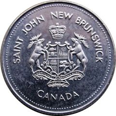Souvenir Trade Dollar - Saint John, New Brunswick Loyalist days