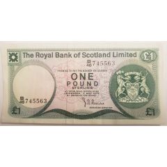 1 Pound Royal Bank of Scotland