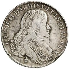 1 Ducaton - Charles II Fourth bust, piedfort of double weight