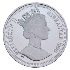 1/5 Crown - Elizabeth II World Cup - Goalkeeper, Platinum Proof