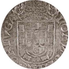 Tostão `.∙. – .∙.`- João III 3rd type, Porto