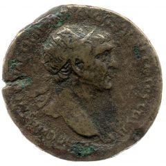 Dupondius - Trajan S P Q R OPTIMO PRINCIPI S C, Victory