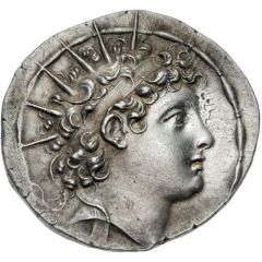 Tetradrachm - Antiochos VI Dionysos Antioch on the Orontes
