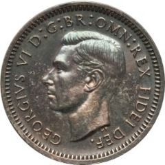 3 Pence - George VI 3rd Maundy issue