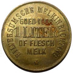 1 Liter Milk - Hilversumsche Melkinrichting